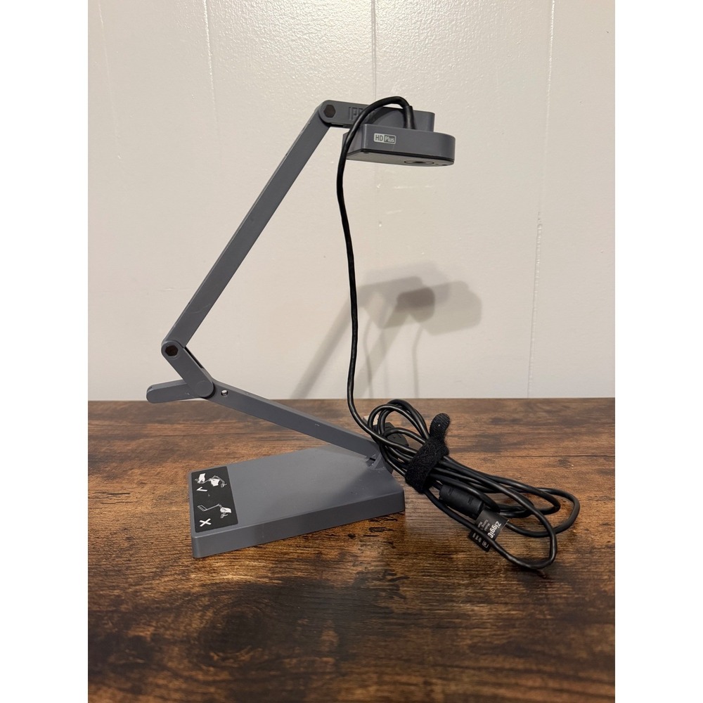 IPEVO V4K-13MP Ultra USB Document Camera UHD 4K Visualizer Grey Finish